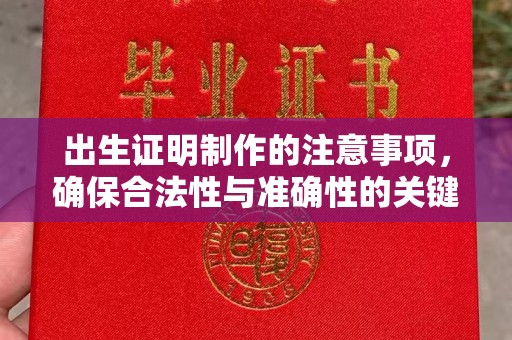 北区出生证明制作的注意事项，确保合法性与准确性的关键步骤