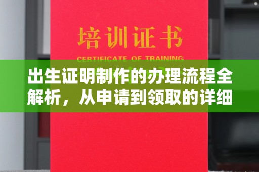 北区出生证明制作的办理流程全解析，从申请到领取的详细指南