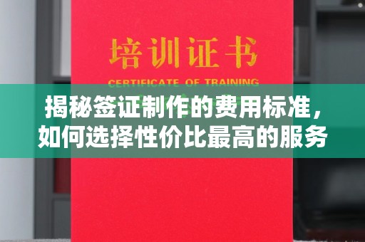 北区揭秘签证制作的费用标准，如何选择性价比最高的服务？